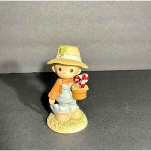 Precious Moments “Raisin’ Cane On The Holidays” Figurine 2000 Enesco #730130